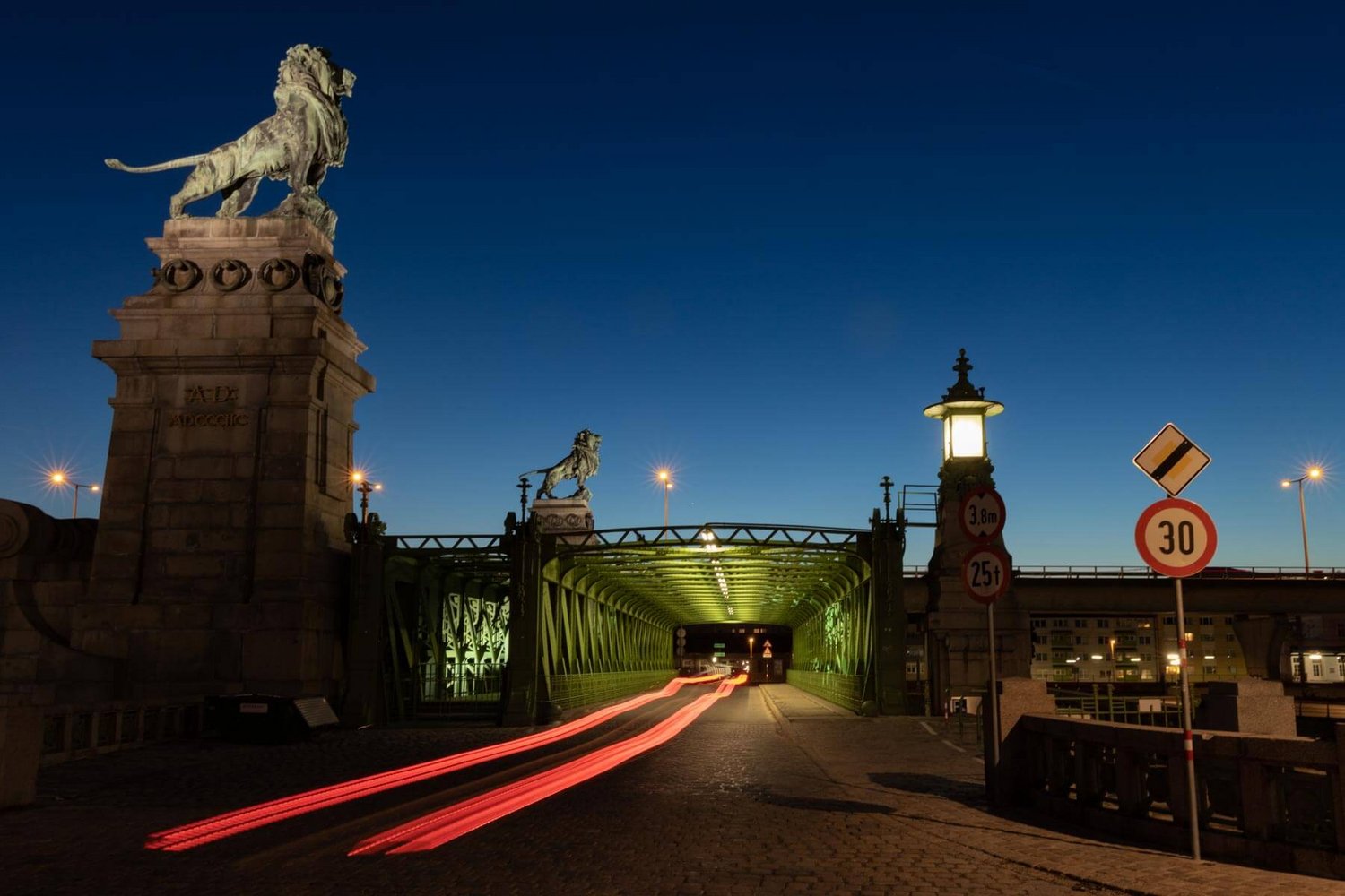 © Wiener Fotoschule | Blaue Stunde Fotokurs in Wien | Schemerlbrücke